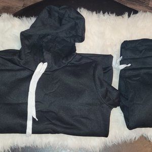 Two-piece hoodie sweatpants sets